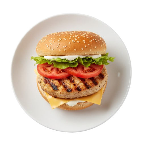 Chicken Patty Burger